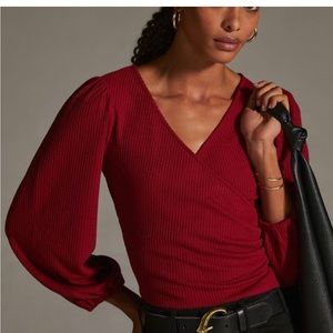 Anthropologie NWT Porridge Blair Structured Blouse